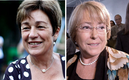Josefa Errázuriz marca distancia con Bachelet y le dice que en Chile “la forma de hacer política cambió” Josefa Errázuriz marca distancia con Bachelet y le dice que en Chile
