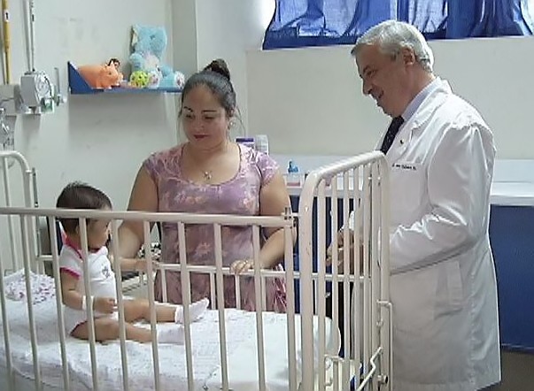 Dan de alta a niña de ocho meses que se enfermó de meningitis W135 Dan de alta a niña de ocho meses que se enfermó de meningitis W135