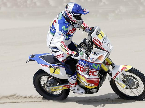 Dakar 2013: ‘Chaleco’ López bajó al cuarto lugar de la general tras octava etapa Dakar 2013: 'Chaleco' López bajó al cuarto lugar de la general tras octava etapa