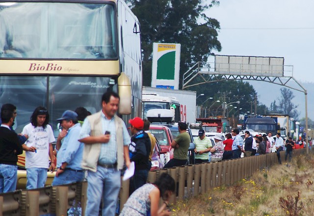 Ruta 5: congestión vehicular al inicio del fin de semana largo Ruta 5: congestión vehicular al inicio del fin de semana largo