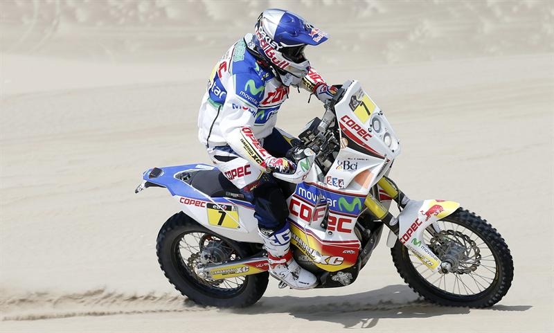 Motociclismo: Francisco López terminó en el cuarto lugar del Rally de Marruecos Motociclismo: Francisco López terminó en el cuarto lugar del Rally de Marruecos