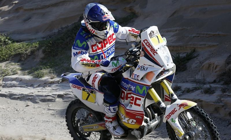 Dakar 2013: ‘Chaleco’ López finaliza séptimo la quinta etapa y es sexto en la general Dakar 2013: 'Chaleco' López finaliza séptimo la quinta etapa y es sexto en la general