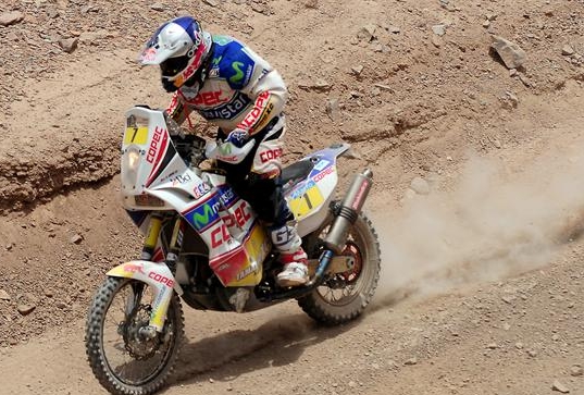 ‘Chaleco’ López es profeta en su tierra: gana la sexta etapa y marcha cuarto en la general del Dakar 2013 'Chaleco' López es profeta en su tierra: gana la sexta etapa y marcha cuarto en la general del Dakar 2013