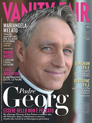 El pintoso secretario del papa que fue portada de “Vanity Fair” El pintoso secretario del papa que fue portada de