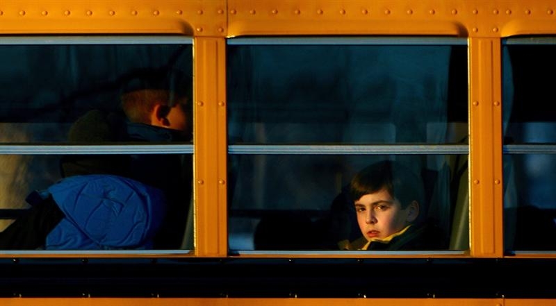 El temeroso regreso a clases de los niños de Newtown El temeroso regreso a clases de los niños de Newtown