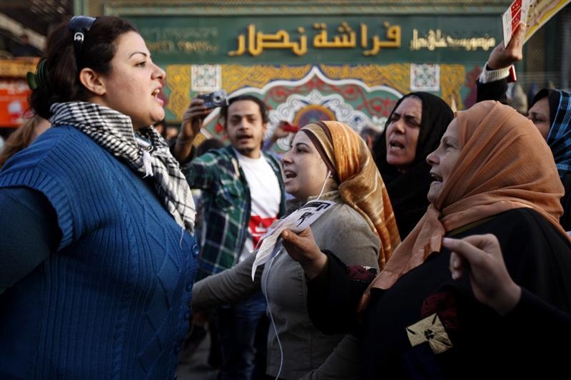 Mujeres egipcias se rebelan en marcha contra el acoso sexual