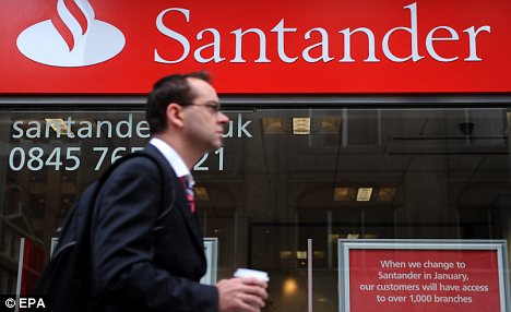 Banco Santander también es investigado en el Reino Unido