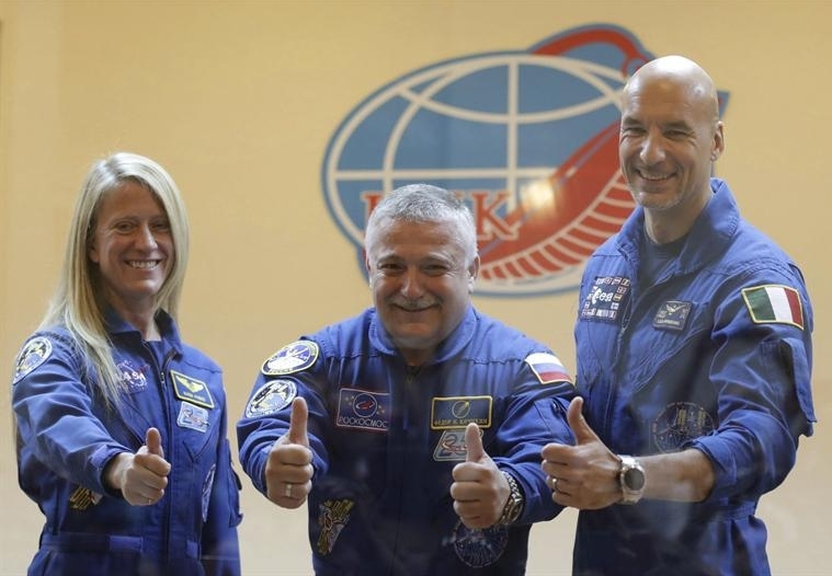 La nave rusa Soyuz despega con tres tripulantes hacia la Estación Espacial Internacional La nave rusa Soyuz despega con tres tripulantes hacia la Estación Espacial Internacional