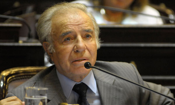 La hija de Carlos Menem pide que recen por su padre, que está hospitalizado La hija de Carlos Menem pide que recen por su padre, que está hospitalizado