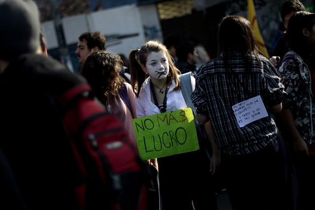 FOTOS: Estudiantes comienzan nueva marcha FOTOS: Estudiantes comienzan nueva marcha