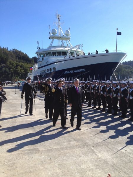 Inauguran primera fase de reconstrucción de muelles en la Base Naval Talcahuano Inauguran primera fase de reconstrucción de muelles en la Base Naval Talcahuano