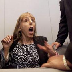 Video: la mujer que puso en apuros a Obama Video: la mujer que puso en apuros a Obama