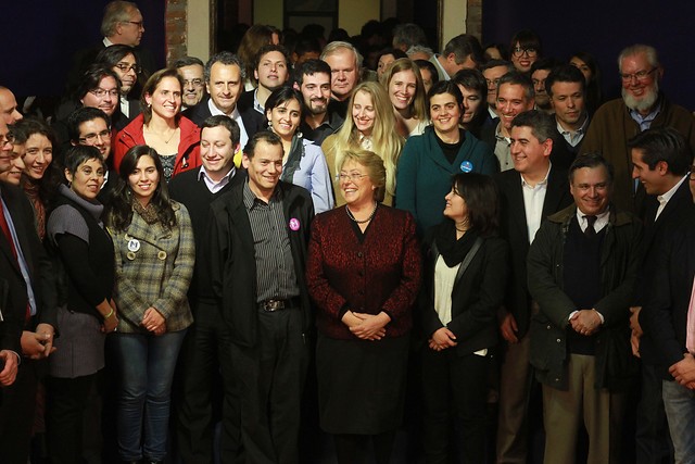 Arremetida conservadora en el comando de Bachelet