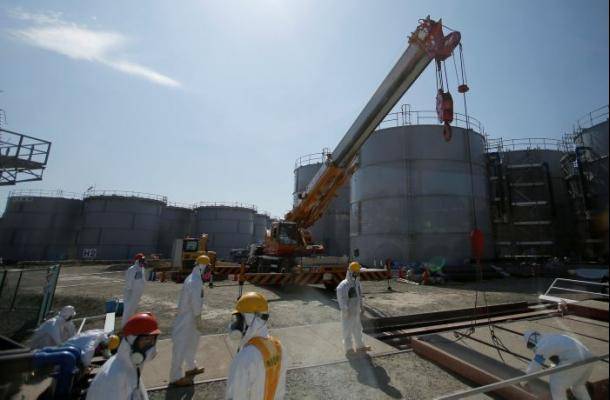 Unas 300 toneladas de agua radiactiva se fugaron de tanques de Fukushima