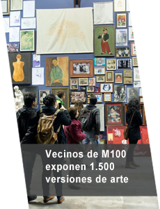 Vecinos de “Matucana 100” eligen sus propias obras de arte Vecinos de “Matucana 100” eligen sus propias obras de arte