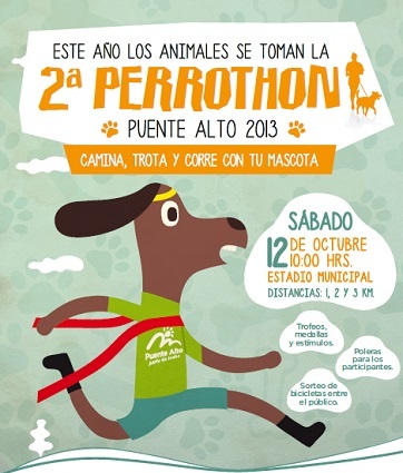 Puente Alto camina, trota y corre con las mascotas Puente Alto camina, trota y corre con las mascotas