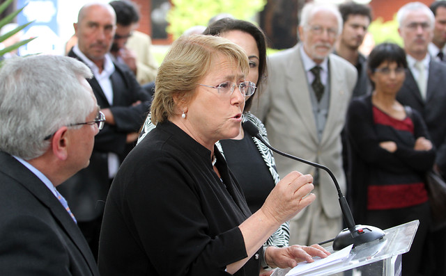 Bachelet: “No necesitamos La ley Antiterrorista” Bachelet: