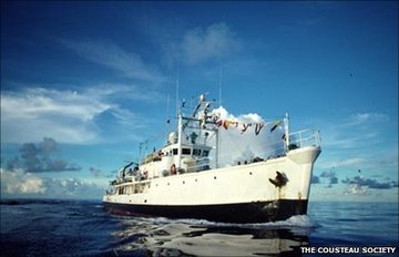 Piden que el Calypso se convierta en “patrimonio nacional” de Francia para salvarlo del abandono Piden que el Calypso se convierta en