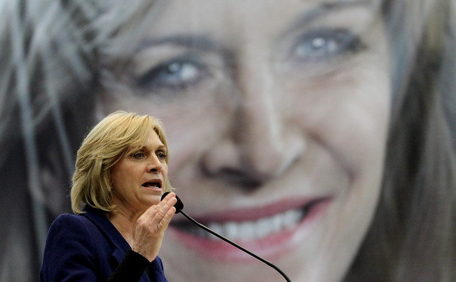 Matthei sale en defensa del modelo: “Destruir el sistema en el cual se ha basado el progreso me parece realmente irracional” Matthei sale en defensa del modelo: