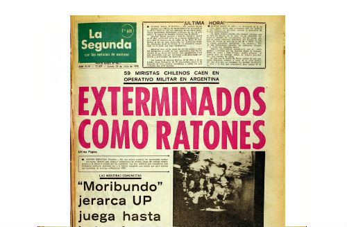 Los pagos secretos de la DINA a Copesa y El Mercurio Los pagos secretos de la DINA a Copesa y El Mercurio
