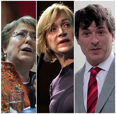 Comando de Bachelet, Matthei y Parisi cursan permisos a Intendencia para actos post elecciones Comando de Bachelet, Matthei y Parisi cursan permisos a Intendencia para actos post elecciones