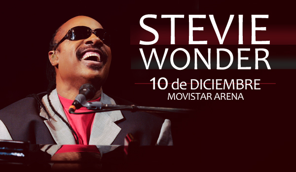Stevie Wonder se presenta por primera vez en Chile