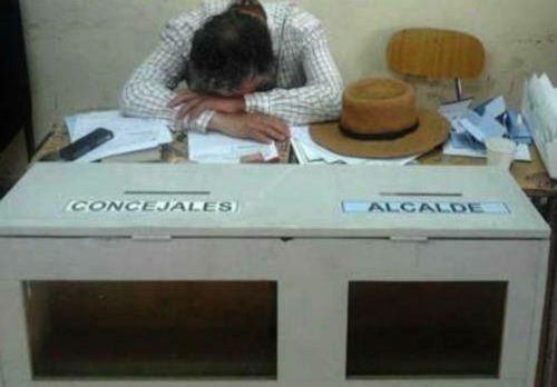 Abstención electoral: la culpa es del empedrado Abstención electoral: la culpa es del empedrado