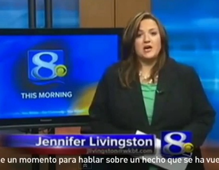 Video: Presentadora de noticias enfrenta en vivo a televidente que la criticó por ser gorda Video: Presentadora de noticias enfrenta en vivo a televidente que la criticó por ser gorda