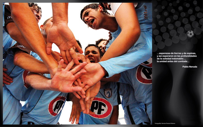 Exposición fotográfica remarca la identidad futbolera de Iquique Exposición fotográfica remarca la identidad futbolera de Iquique