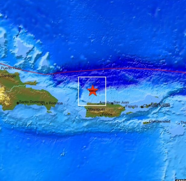 Fuerte sismo de 6,4 grados Richter sacudió pasada la medianoche a Puerto Rico Fuerte sismo de 6,4 grados Richter sacudió pasada la medianoche a Puerto Rico