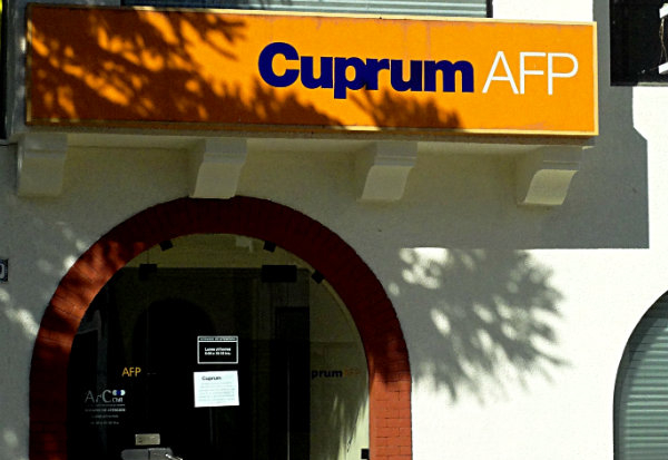 AFP Cuprum otra vez sancionada por reguladores