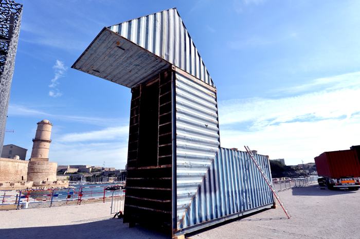 Obra francesa que pliega y corta un contenedor inaugura 4º Festival Teatro Container Obra francesa que pliega y corta un contenedor inaugura 4º Festival Teatro Container