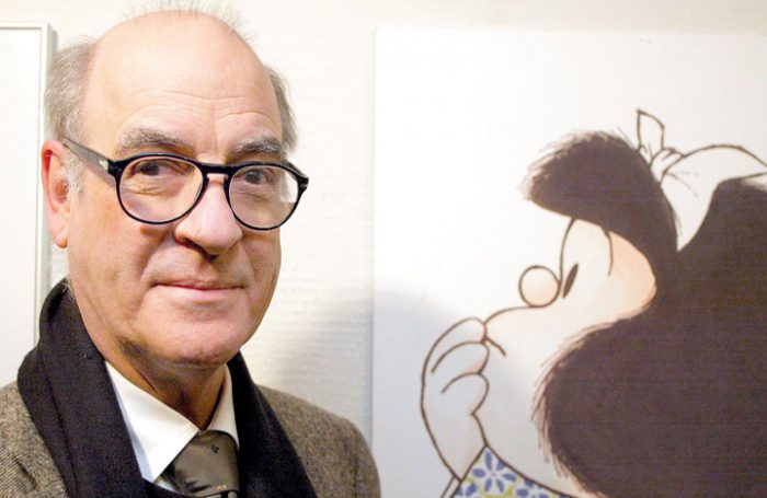 La despedida y homenaje a “Quino” en el monumento de Mafalda en Buenos Aires La despedida y homenaje a “Quino” en el monumento de Mafalda en Buenos Aires