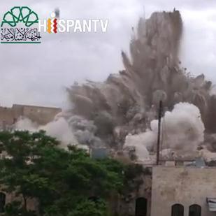 Video: rebeldes sirios afirman haber matado a 50 soldados en hotel Carlton en Alepo Video: rebeldes sirios afirman haber matado a 50 soldados en hotel Carlton en Alepo
