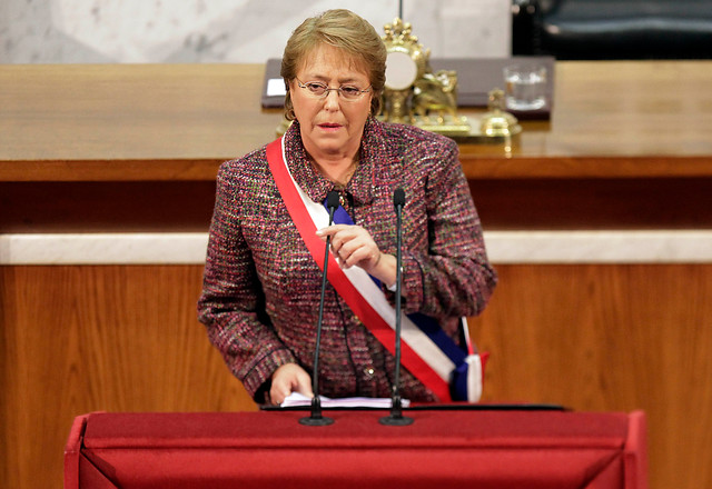 Bachelet asegura que reforma tributaria no afectará “a la clase media, las PYME, ni a las pensiones” Bachelet asegura que reforma tributaria no afectará