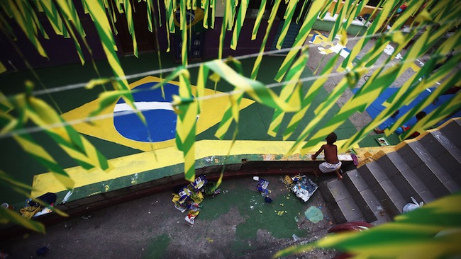 La Copa del Mundo se convirtió en una amenaza para la imagen de paraíso tropical de Brasil La Copa del Mundo se convirtió en una amenaza para la imagen de paraíso tropical de Brasil