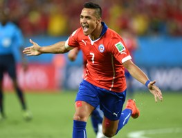 Alexis Sánchez: “Esto es para la gente que vino a apoyarnos. Nos merecíamos el triunfo” Alexis Sánchez: