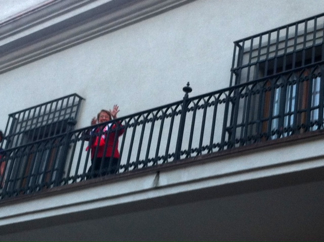 Bachelet celebra en La Moneda el triunfo de Chile ante España Bachelet celebra en La Moneda el triunfo de Chile ante España