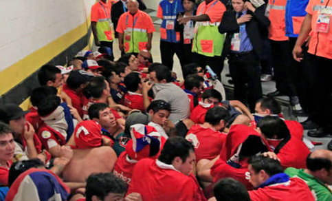 El prontuario de la ‘Marea Roja’ en Brasil 2014 El prontuario de la ‘Marea Roja’ en Brasil 2014