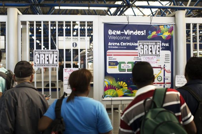 Fracasa negociación de la huelga en Metro de Sao Paulo a 3 días del Mundial Fracasa negociación de la huelga en Metro de Sao Paulo a 3 días del Mundial