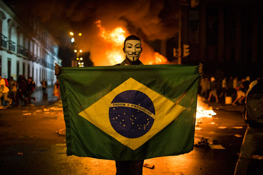 Rousseff: “Las manifestaciones contra el Mundial son el costo de la democracia” Rousseff: