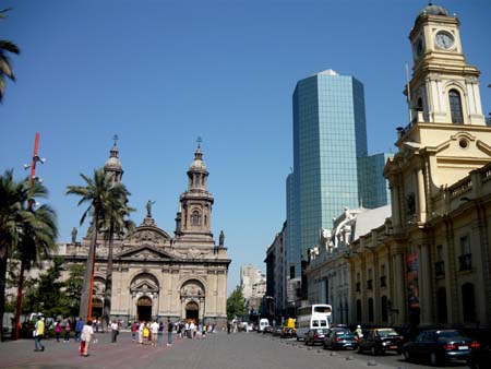 Ministerio de Transporte anuncia plan para descongestionar centro histórico de Santiago Ministerio de Transporte anuncia plan para descongestionar centro histórico de Santiago
