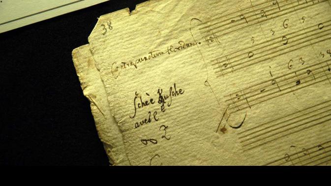 Encuentran en Budapest partituras originales de la «Marcha turca» de Mozart