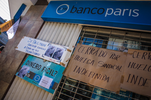 Bancos 2014: peak de huelgas y conflictos laborales contrastan con grandes utilidades