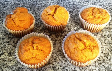 Lanzan muffins sin azúcar de zanahoria y coco para diabéticos - El Mostrador