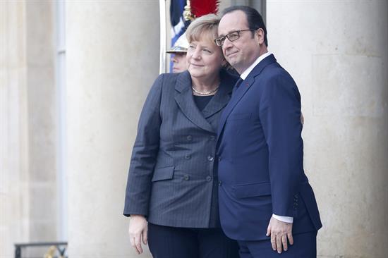 Hollande recibe a los dirigentes extranjeros que asistirán a la marcha