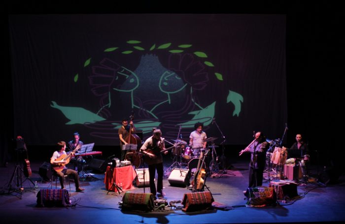 La Orquesta del viento: Jazz fusión latinoamericano y el arte del dibujo en vivo