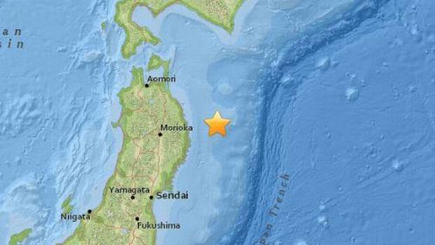 Sismo de 6.9° Richter remeció las costas de Japón Sismo de 6.9° Richter remeció las costas de Japón