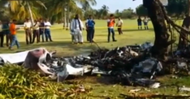 Video: Mueren 7 personas en accidente de avioneta en República Dominicana.
