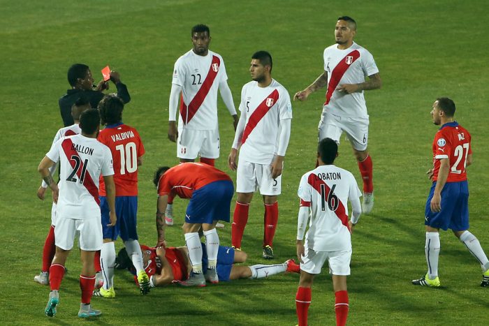 Zambrano y su expulsión ante Chile: “Cagué al país” Zambrano y su expulsión ante Chile: “Cagué al país”